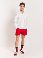 Load image into Gallery viewer, Red Terry Shorts
