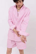 Load image into Gallery viewer, Pink Patterned Co-ord Set
