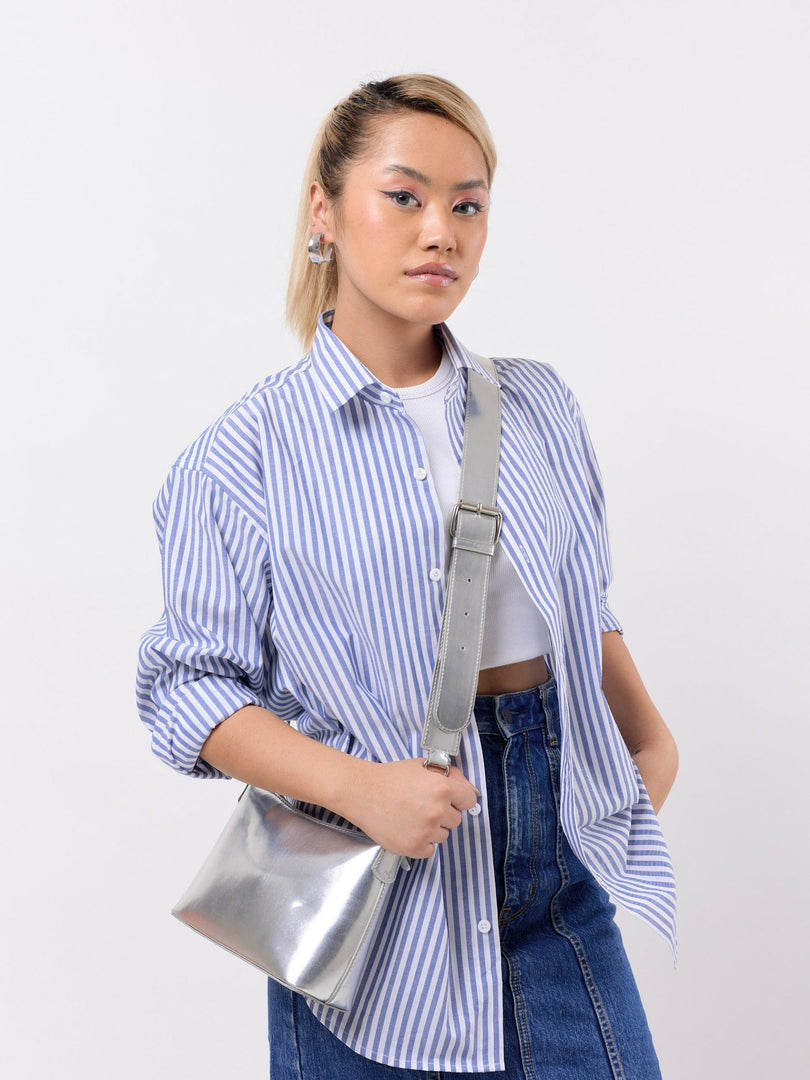 Relaxed Fit Striped Shirt