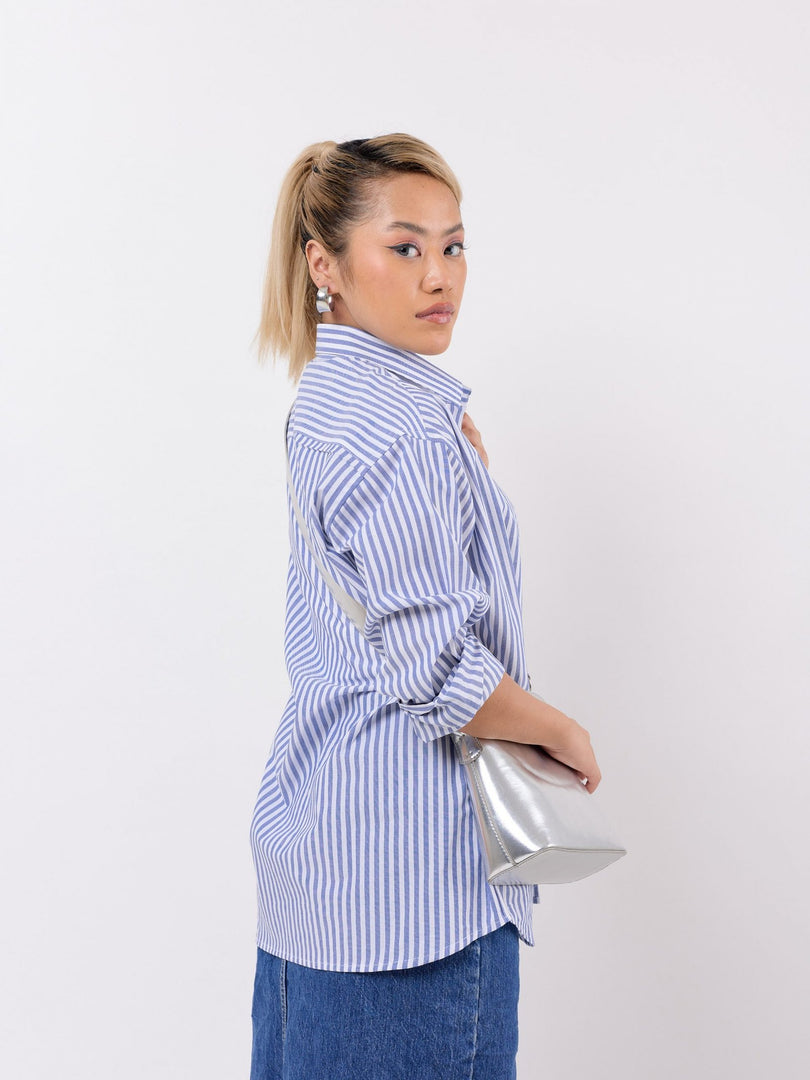 Relaxed Fit Striped Shirt