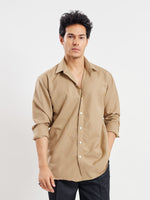 Load image into Gallery viewer, Relaxed Fit Linen-Blend Shirt
