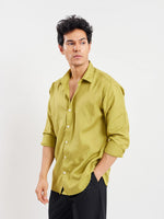 Load image into Gallery viewer, Relaxed Fit Linen-Blend Shirt
