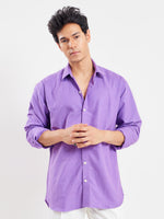 Load image into Gallery viewer, Relaxed Fit Linen-Blend Shirt
