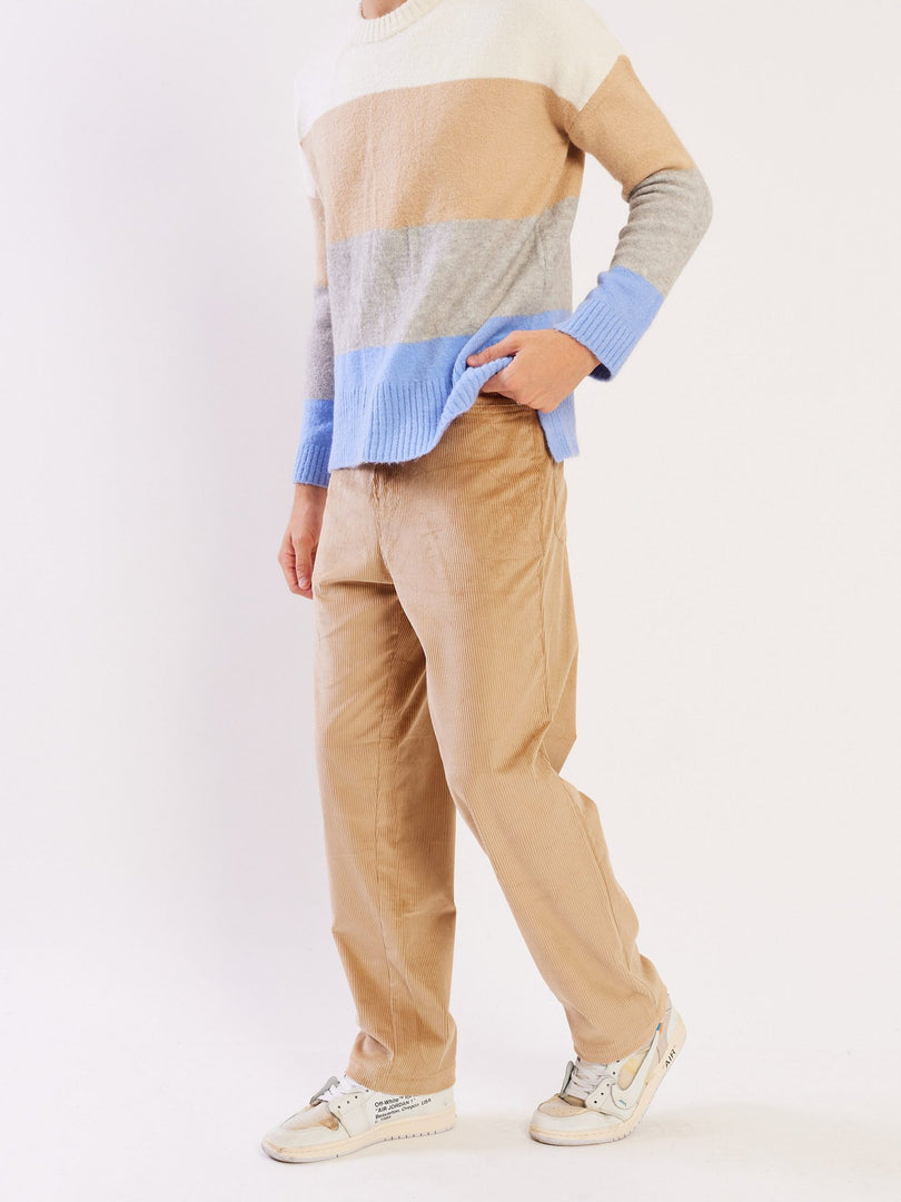 Loose Fit Corduroy Trousers