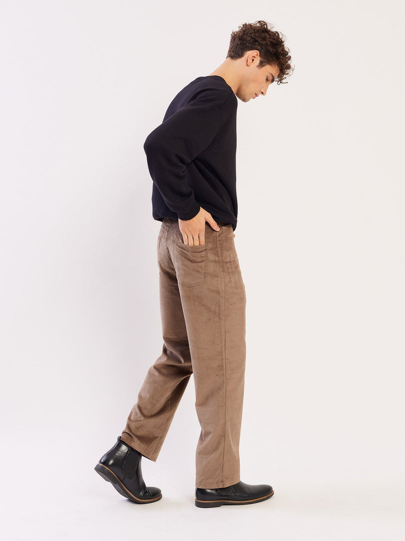 Loose Fit Corduroy Trousers