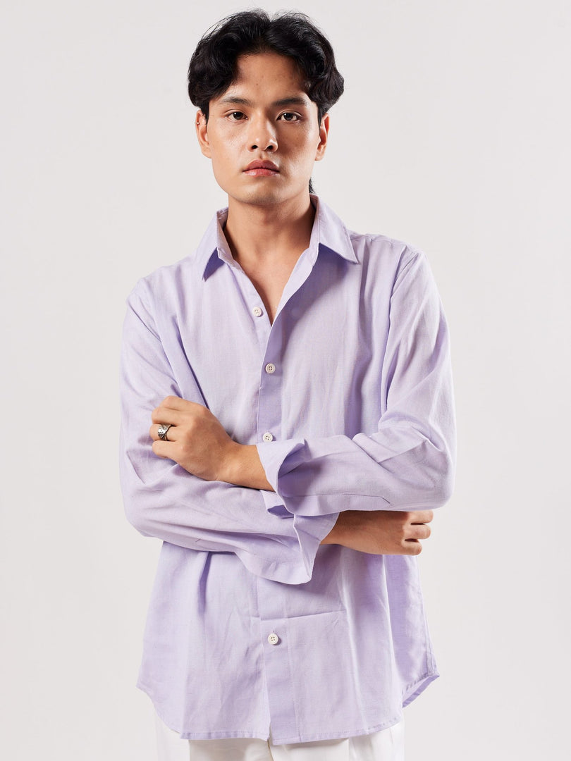 Lilac Linen Shirt