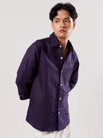 Load image into Gallery viewer, Purple Linen Shirt
