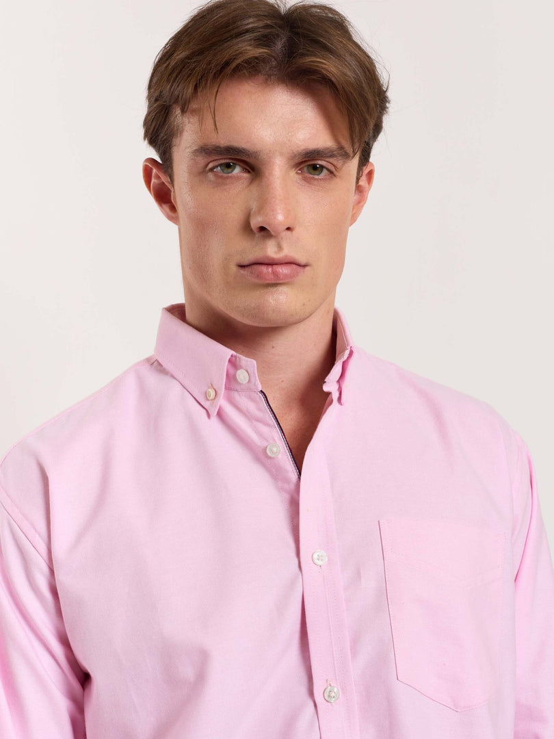 Pink Oxford Shirt