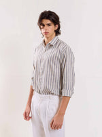 Load image into Gallery viewer, Linen Striped Shirt
