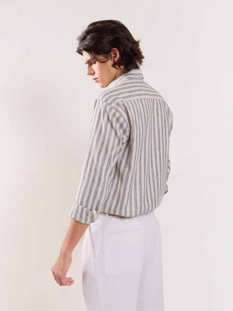 Linen Striped Shirt