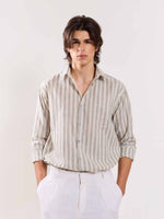 Load image into Gallery viewer, Linen Striped Shirt
