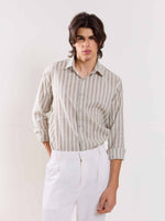 Load image into Gallery viewer, Linen Striped Shirt
