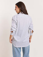 Load image into Gallery viewer, White Pinstriped Shirt
