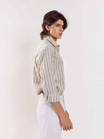 Load image into Gallery viewer, Linen Striped Shirt
