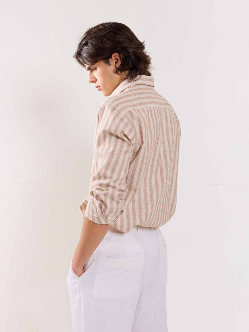 Linen Striped Shirt