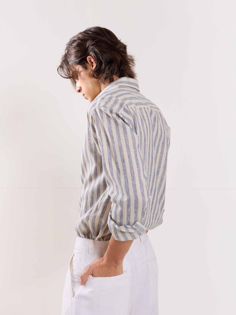 Linen Striped Shirt