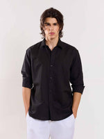 Load image into Gallery viewer, Black Linen Shirt
