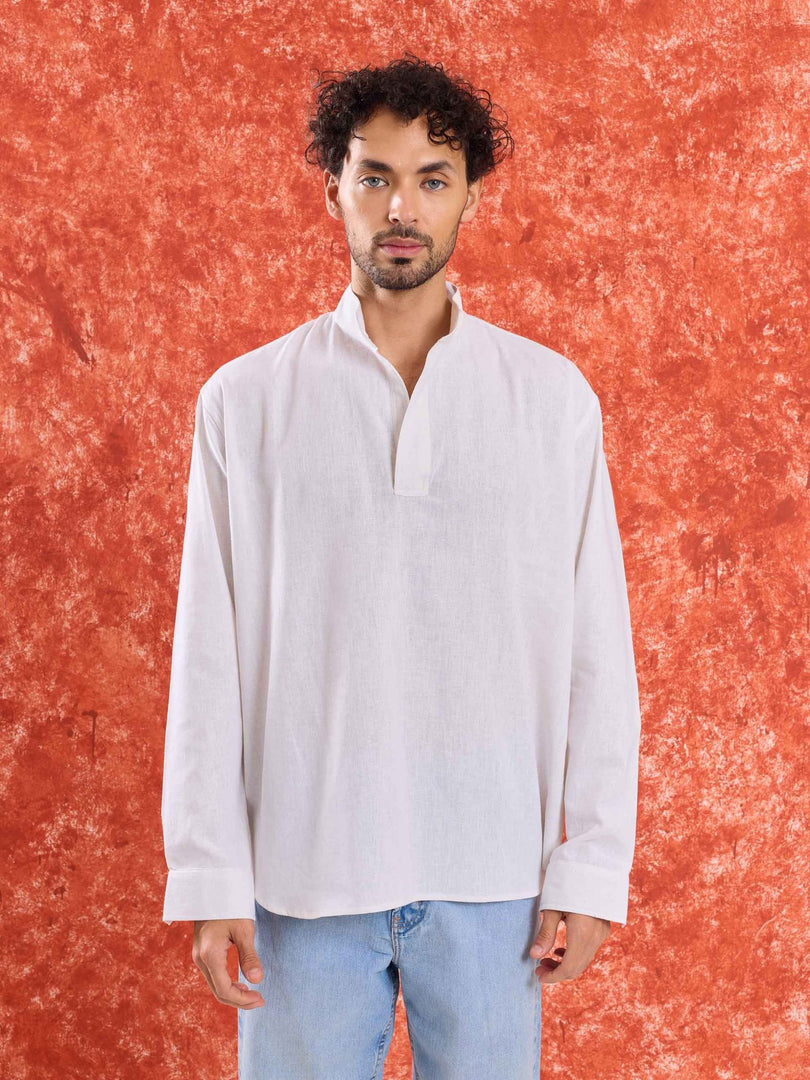 White Linen Kurta