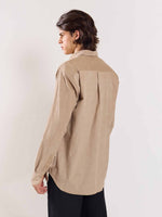 Load image into Gallery viewer, Beige Corduroy Shirt
