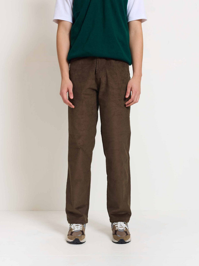 Dark Brown Corduroy Trousers