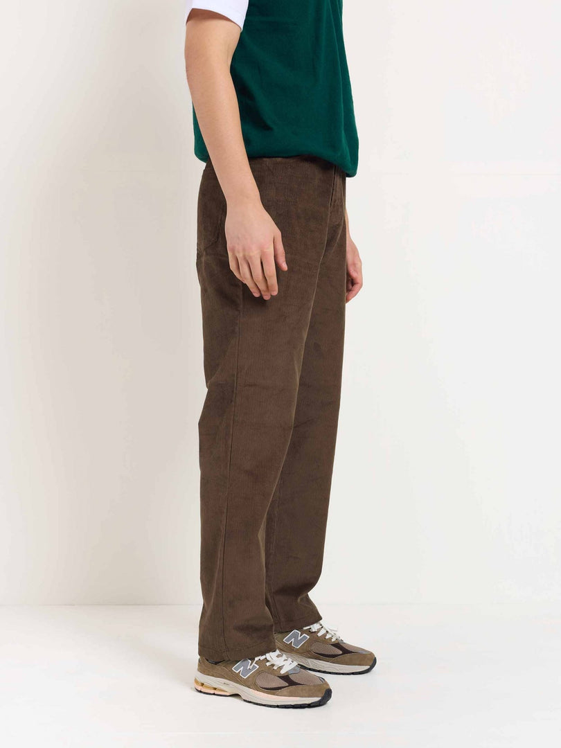 Dark Brown Corduroy Trousers