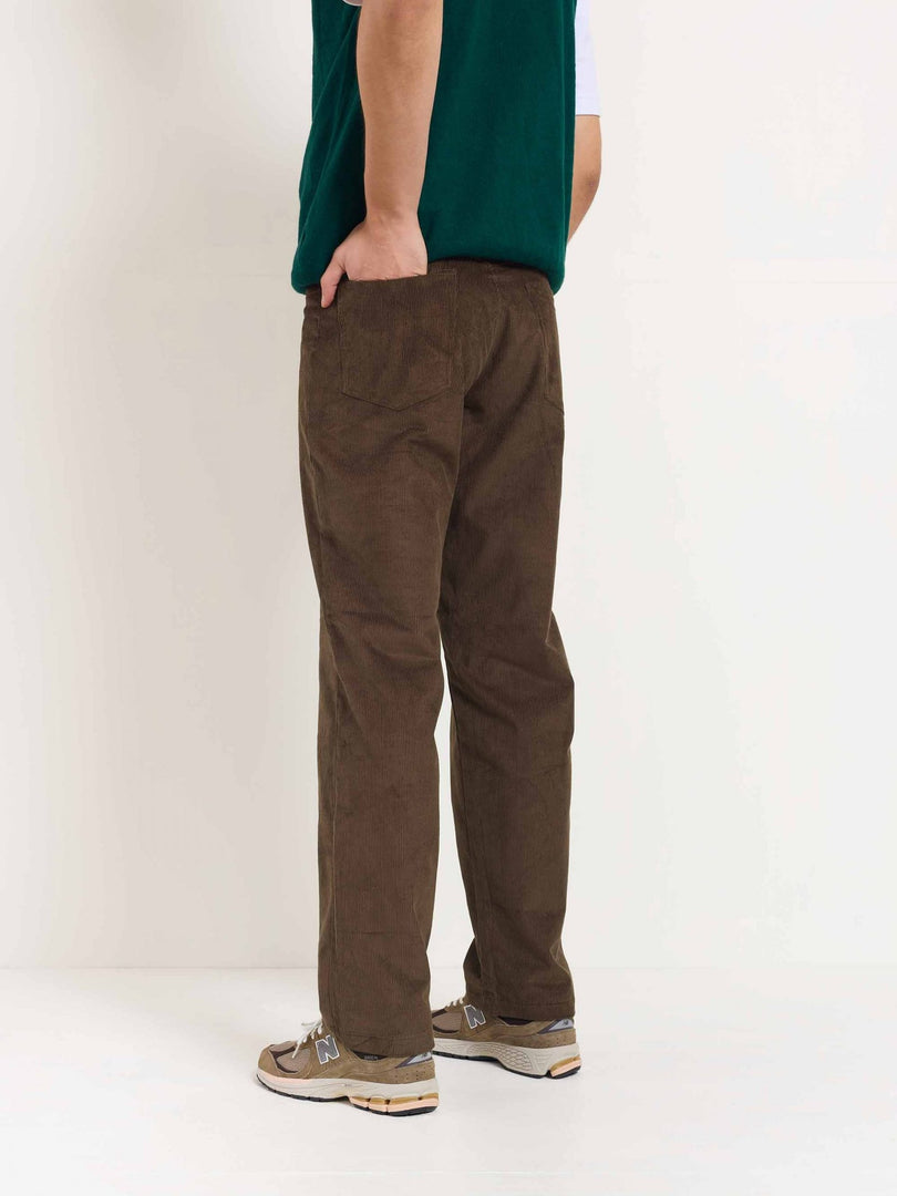 Dark Brown Corduroy Trousers