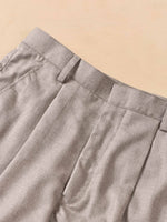 Load image into Gallery viewer, Grey Textured Baggy Fit Trousers
