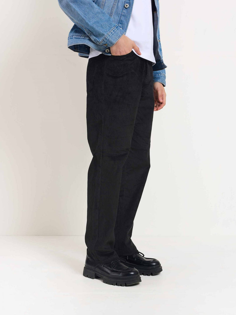 Black Corduroy Trousers