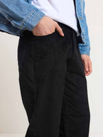 Load image into Gallery viewer, Black Corduroy Trousers
