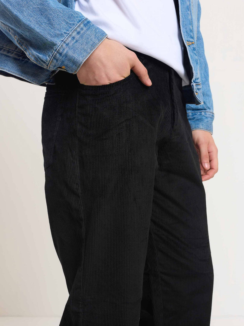 Black Corduroy Trousers