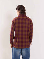 Load image into Gallery viewer, Brown Flannel Overshirt
