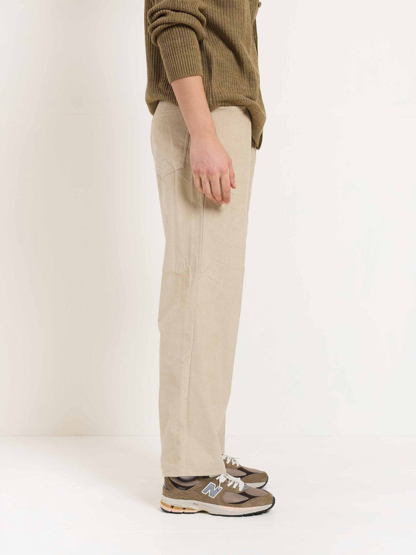 Beige Corduroy Trousers