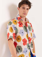 Load image into Gallery viewer, Floral Bloom - Cropped Shirt
