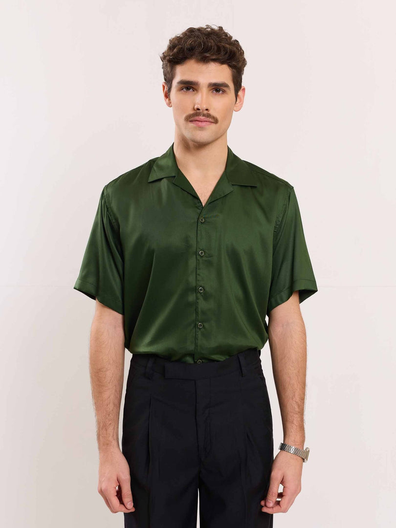 Bottle Green Resort Shirt