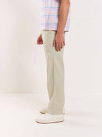 Load image into Gallery viewer, Greige Loose Fit Twill Trousers
