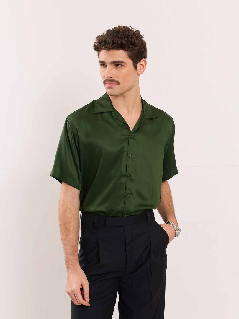 Bottle Green Resort Shirt