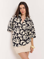 Load image into Gallery viewer, Tropical Printed Pullover
