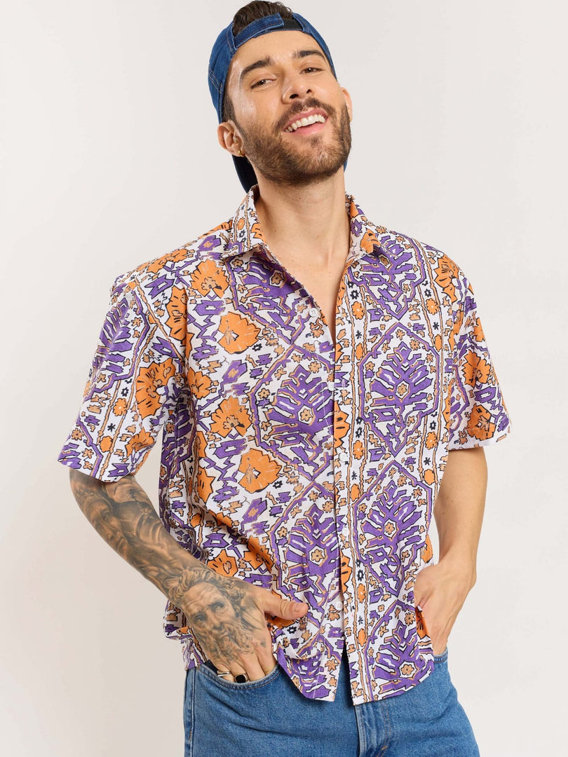 Kaleidoscope - Cropped Shirt