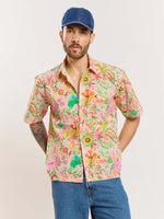 Load image into Gallery viewer, spring garden boxy fit shirt
