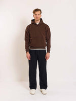 Load image into Gallery viewer, Dark Brown Cropped Fit Hoodie
