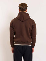 Load image into Gallery viewer, Dark Brown Cropped Fit Hoodie
