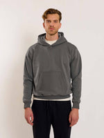 Load image into Gallery viewer, Dark Grey Cropped Fit Hoodie
