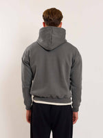 Load image into Gallery viewer, Dark Grey Cropped Fit Hoodie
