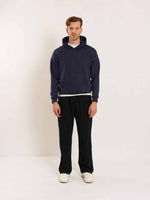 Load image into Gallery viewer, Dark Blue Cropped Fit Hoodie
