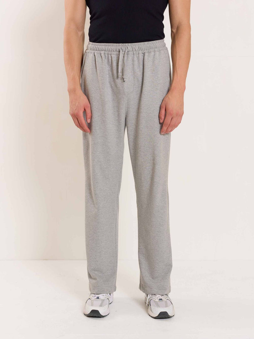 Loose Fit Marl Grey Sweatpants