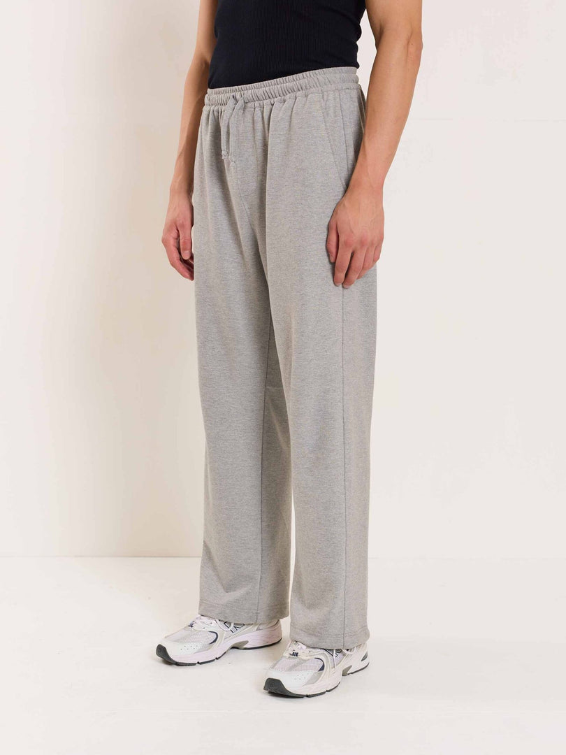 Loose Fit Marl Grey Sweatpants