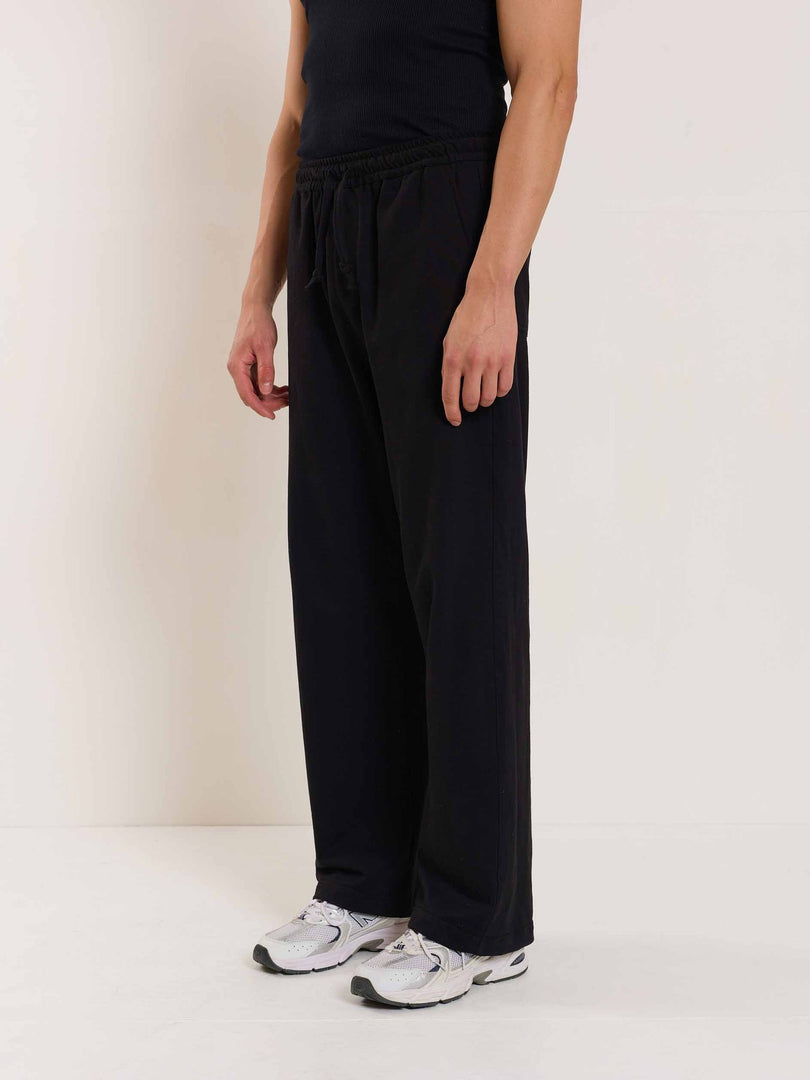 Loose Fit Black Sweatpants