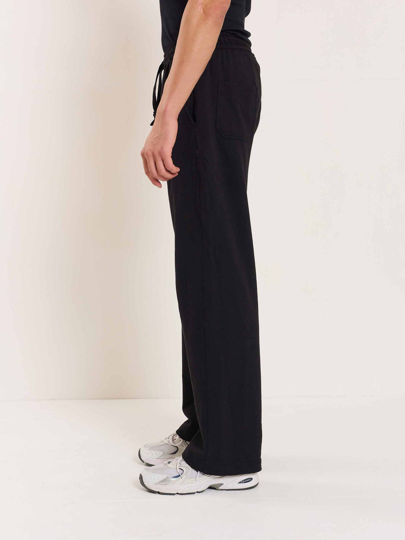 Loose Fit Black Sweatpants