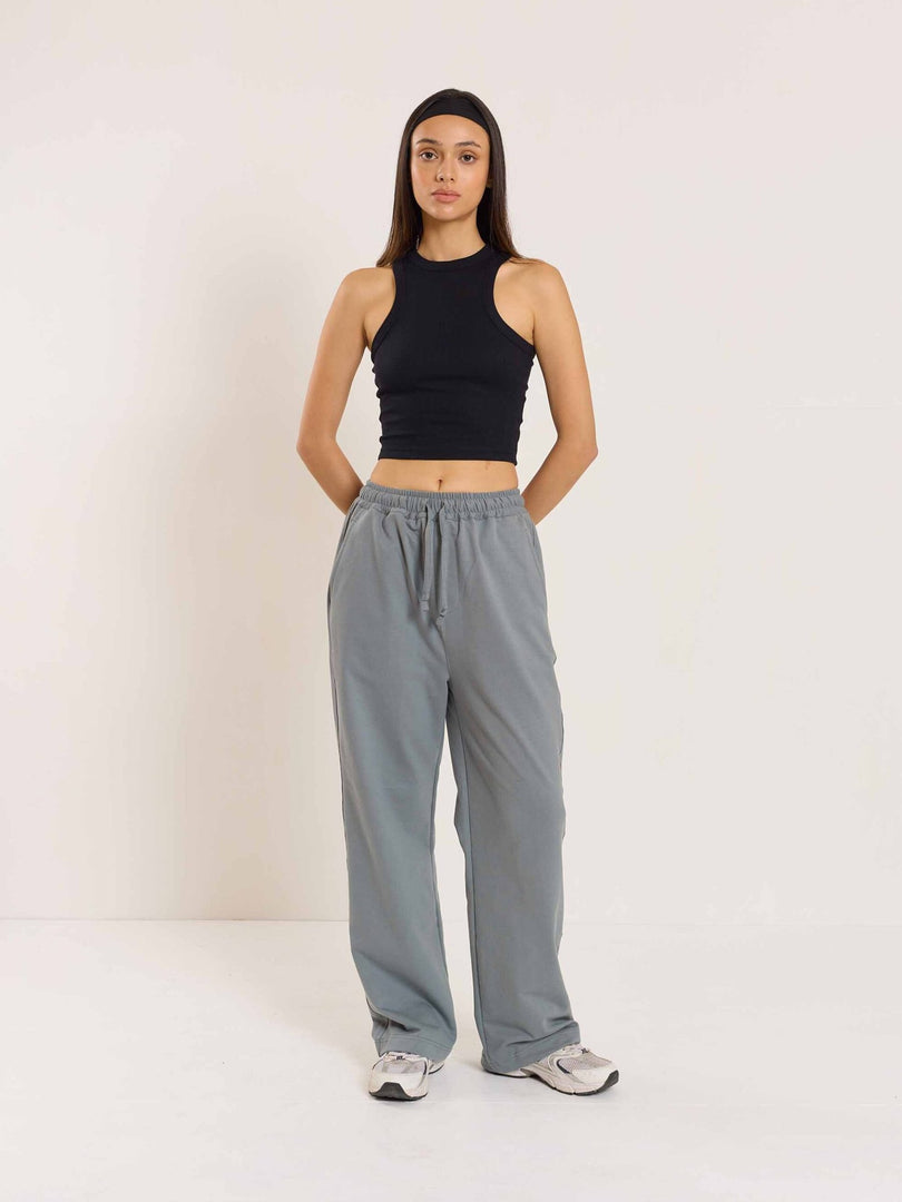 Loose Fit Grey Sweatpants