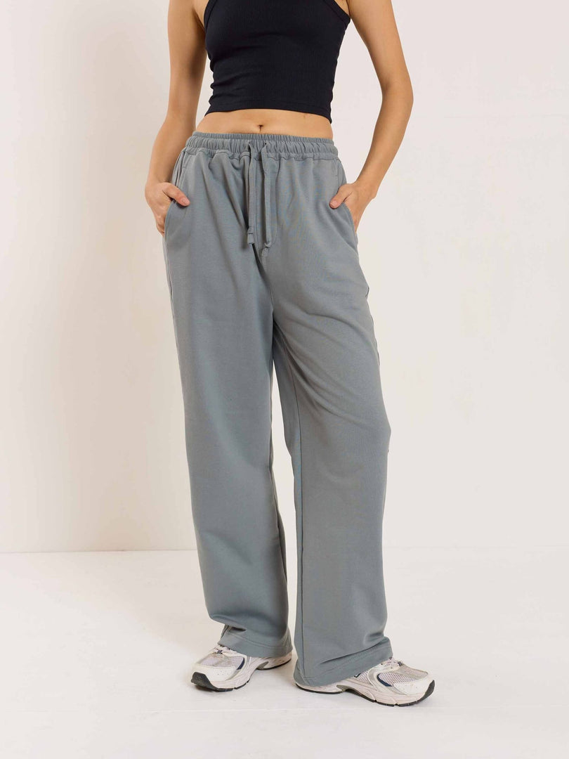 Loose Fit Grey Sweatpants